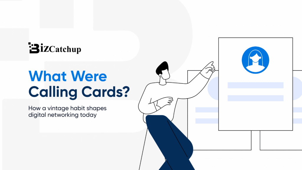 Blog banner - what were calling cards?