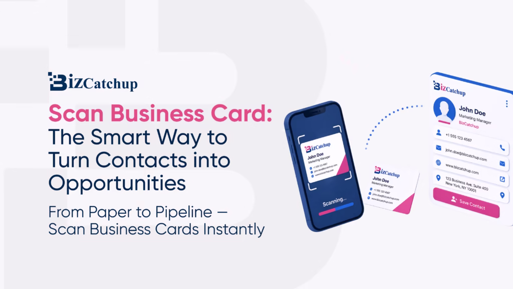 Scan Business Card: The Smart Way to Turn Contacts into Opportunities