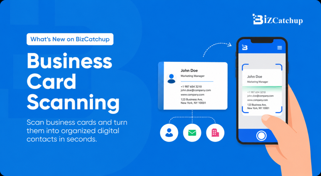 business card scanning