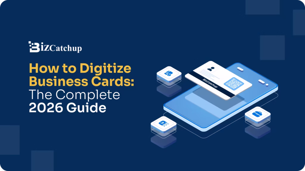 How to Digitize Business Cards